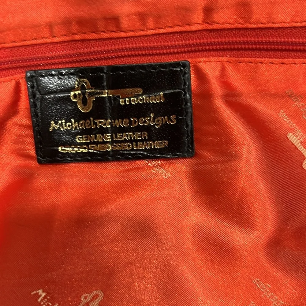 Michael Rome Italian leather bag - Picture 9 of 10